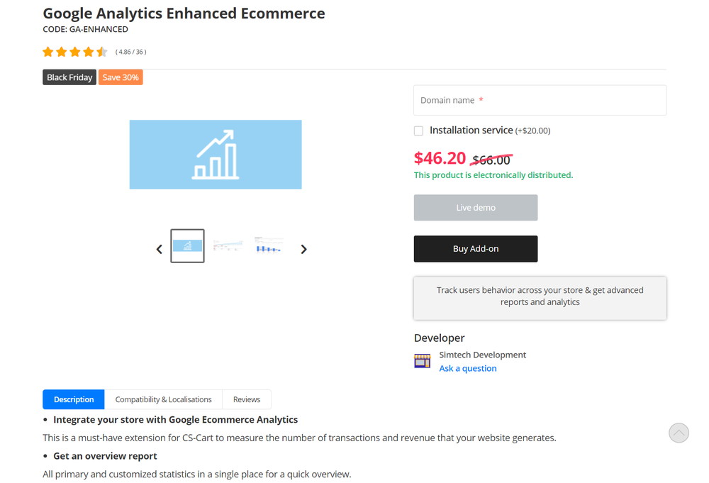 Google Analytics Enhanced Ecommerce