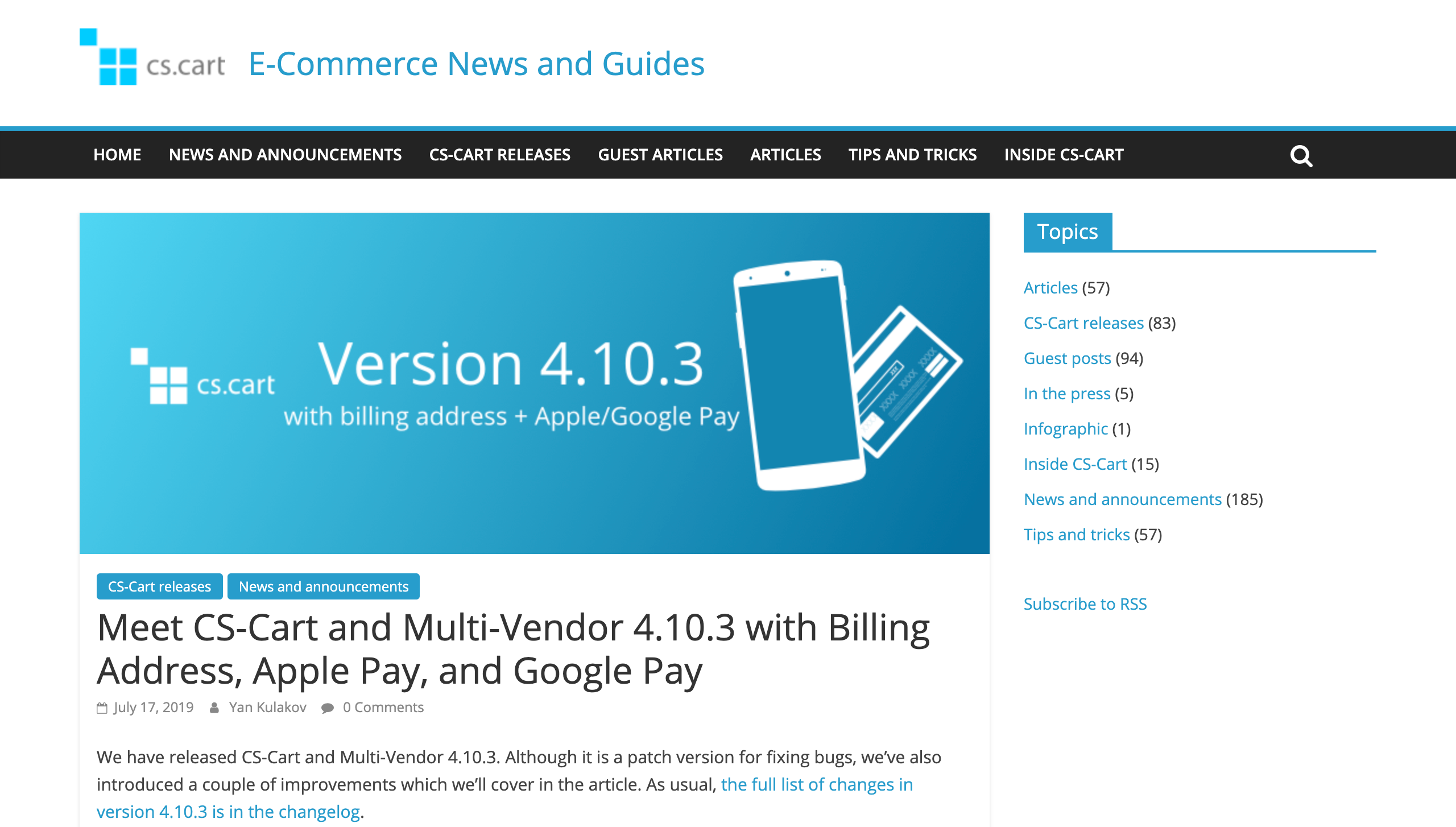 CS-Cart 4.10.3