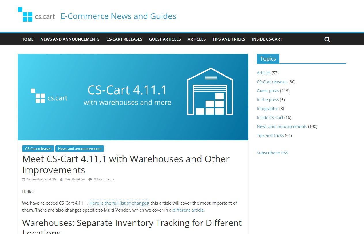 CS-Cart 4.11.1