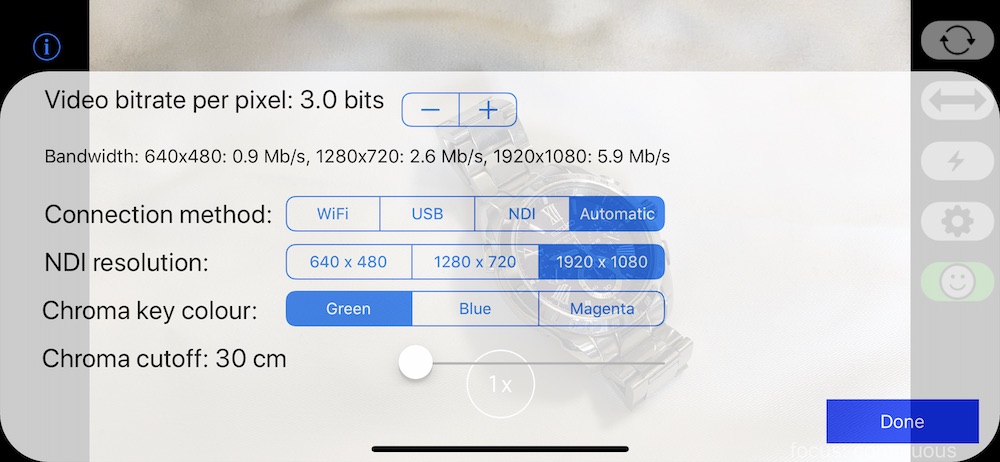 EpocCam HD 設定