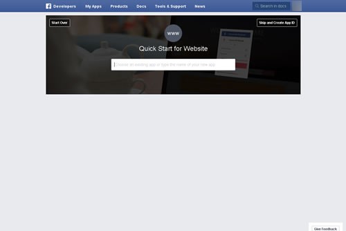 Quick Start for Website