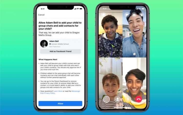 Facebook：Introducing Messenger Rooms and More Ways to Connect When You’re Apartから