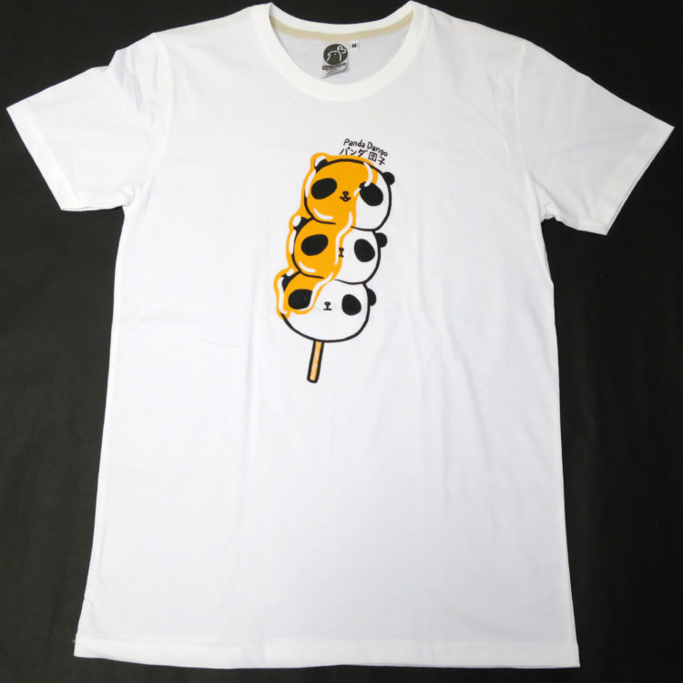 タレが美味しそうな「パンダ団子」Tシャツ　親子でおそろいコーデも可能！