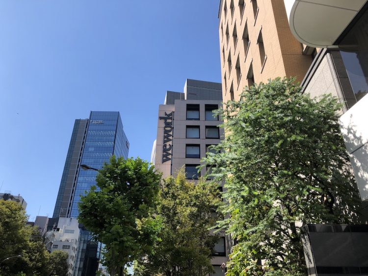 WeWork 新橋 外観