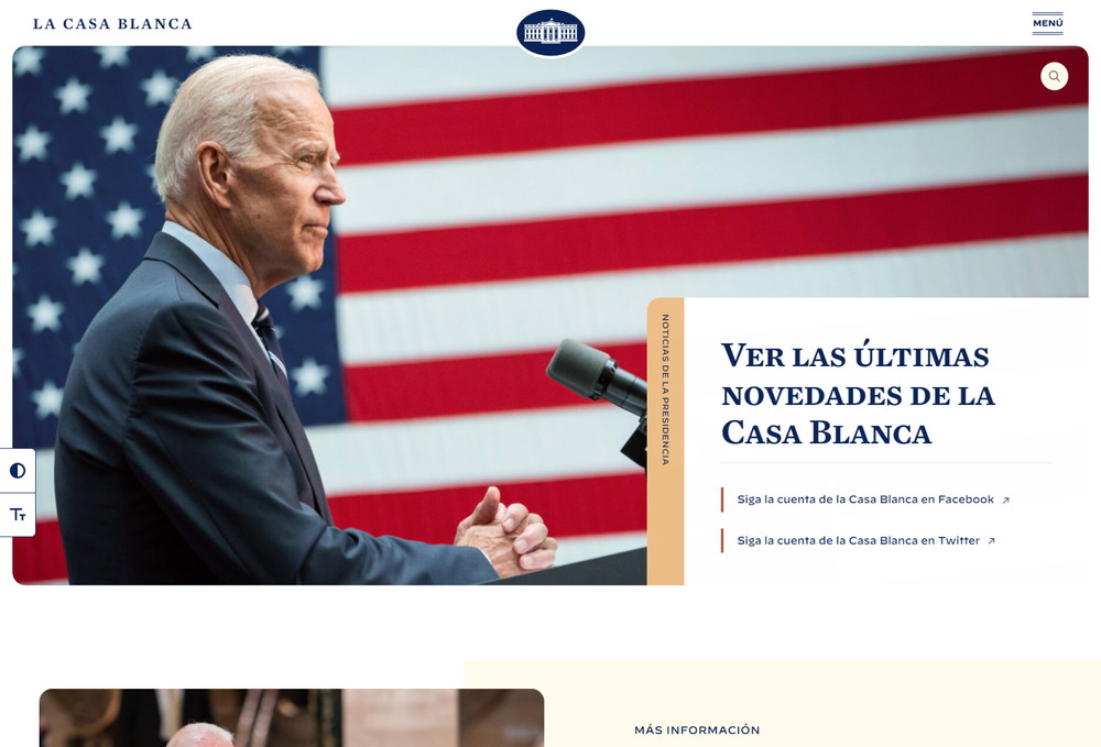 The White House：スペイン語