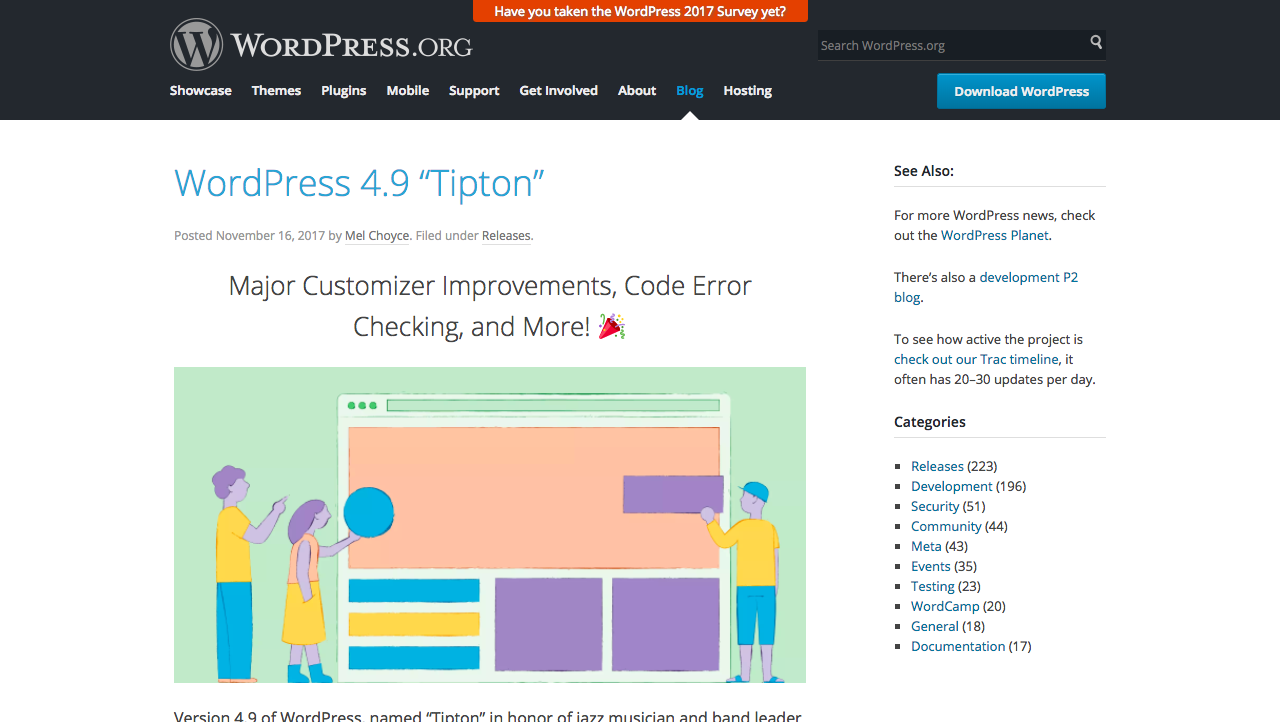 WordPress 4.9