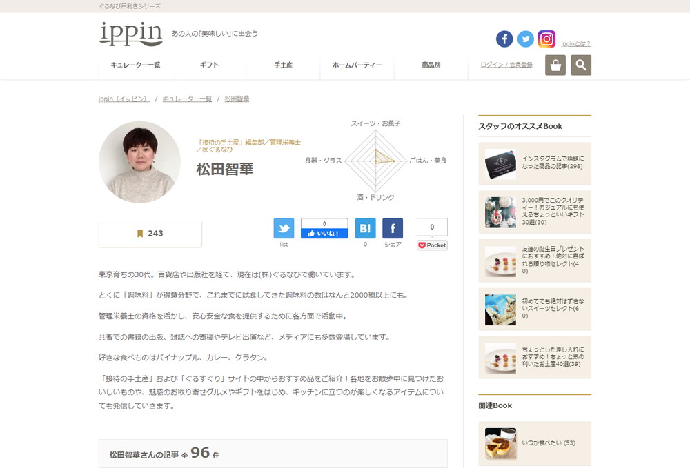 ippin キュレーター