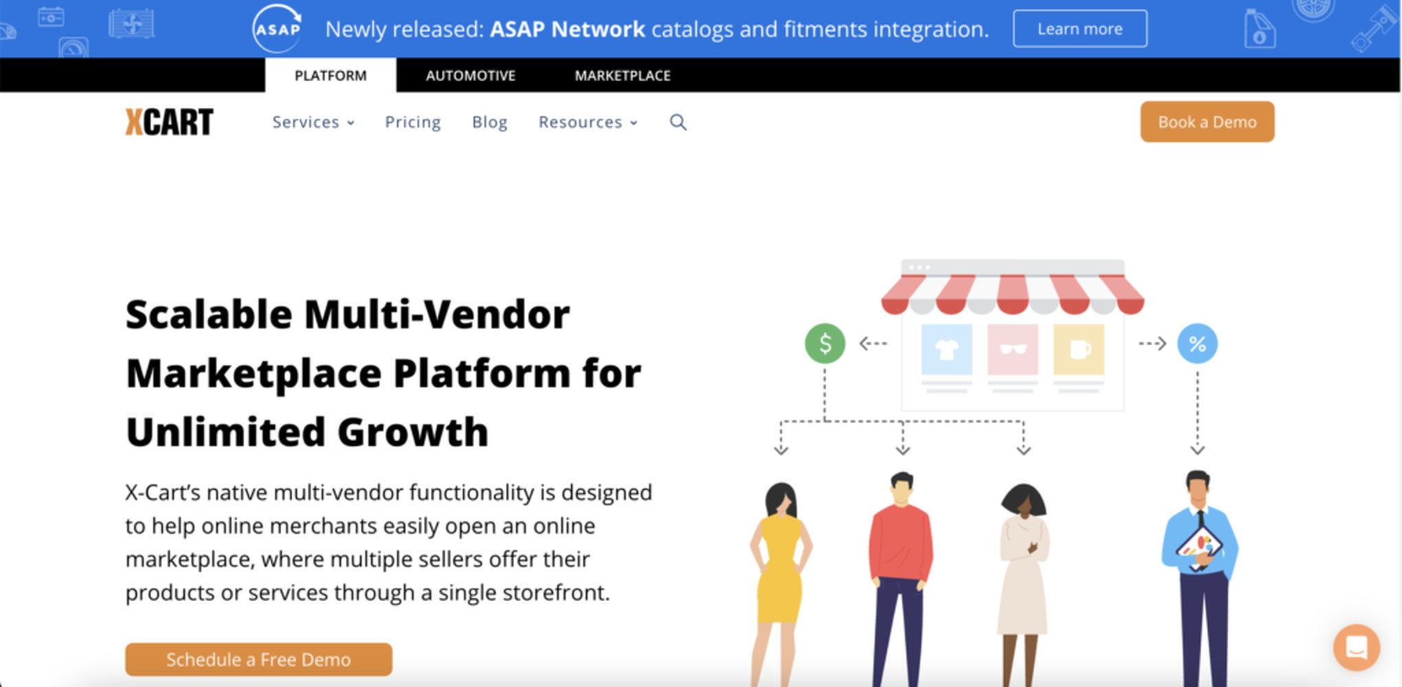 X-Cart Marketplace System